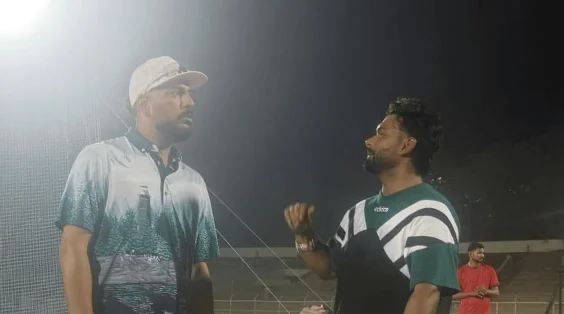 Rishabh Pant trains with Yuvraj Singh in Mumbai ahead of IPL 2026